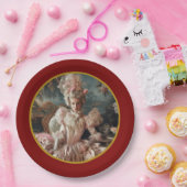Marie Antoinette Paper-Bord Papieren Bordje (Feest)