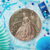 Marie Antoinette Paper-Bord Papieren Bordje (Feest)