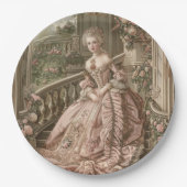 Marie Antoinette Paper-Bord Papieren Bordje (Voorkant)
