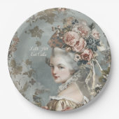 Marie Antoinette papieren bord (Voorkant)
