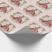 Marie Antoinette Party te Versaille Cadeaupapier (Hoek)