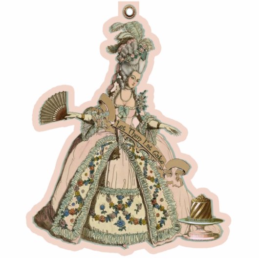 MARIE ANTOINETTE PASTILLE ORNAMENT FOTOBEELDJE ORNAMENT (Voorkant)