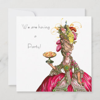 Marie Antoinette pauock en cake