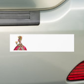 Marie Antoinette pauock en cake Bumpersticker (Op auto)