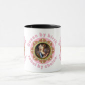Marie Antoinette Pink Queen Roses Mug Mok (Midden)