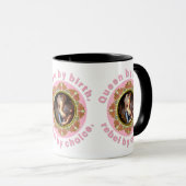 Marie Antoinette Pink Queen Roses Mug Mok (Voorkant rechts)