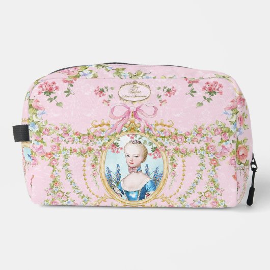 Marie Antoinette pink rose frame pouch  Toilettasje (Voorkant)