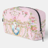 Marie Antoinette pink rose frame pouch  Toilettasje (Rechterhoek)