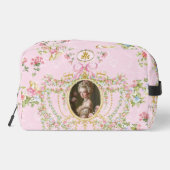 Marie Antoinette pink rose frame pouch  Toilettasje (Achterkant)