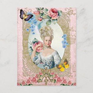 Marie Antoinette Portret Briefkaart Versailles