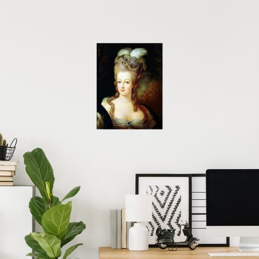 Marie Antoinette Poster (Thuiskantoor)
