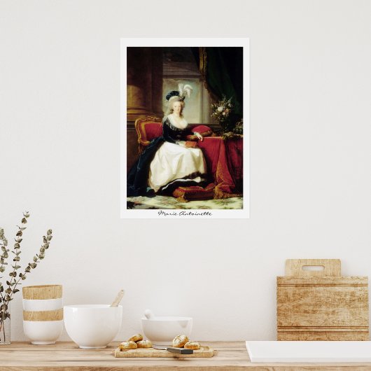 Marie Antoinette Poster (Keuken)