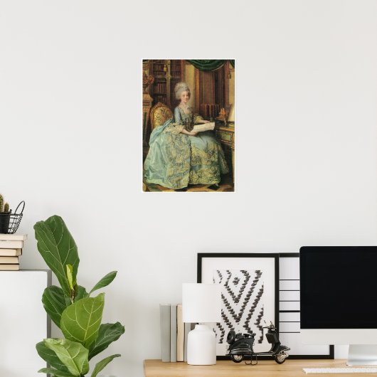Marie Antoinette Poster (Thuiskantoor)