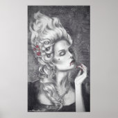 Marie Antoinette Poster Rococo Poster Versailles (Voorkant)