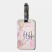 Marie Antoinette Princess Bagagelabel (Achterkant verticaal)