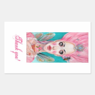 Marie Antoinette Queen Bee bedankt jullie stickers