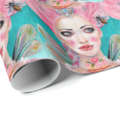 Marie Antoinette Queen Bee Cadeaupapier (Rol Hoek)