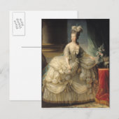 Marie Antoinette Queen of France, 1779 Briefkaart (Voorkant / Achterkant)