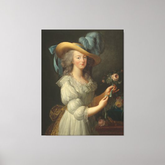 Marie Antoinette Queen of France Canvas Afdruk (Voorkant)