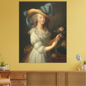 Marie Antoinette Queen of France Canvas Afdruk (Insitu (Woonkamer))