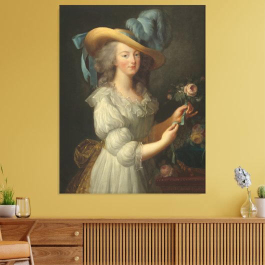 Marie Antoinette Queen of France Canvas Afdruk (Insitu (Woonkamer))