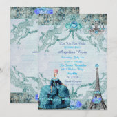 Marie Antoinette Queen of France Kaart (Voorkant / Achterkant)