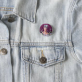 Marie Antoinette Queen of France Ronde Button 3,2 Cm (In situ)