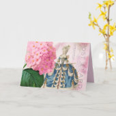 Marie Antoinette Redoute Flowers Wenskaart Kaart (Gele Bloem)