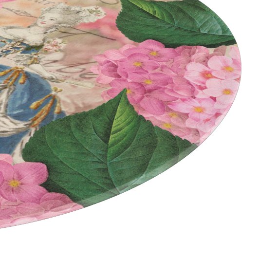 Marie Antoinette Redoute Round Cutting Board Snijplank (Hoek)