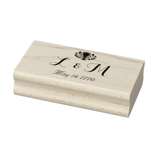 Marie Antoinette Rococo 1700s bruiloft Rubberstempel (Stempel)