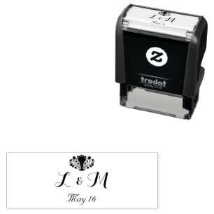 Marie Antoinette Rococo 1700s bruiloft Zelfinktende Stempel