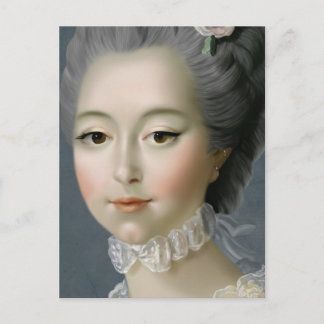 Marie Antoinette – Romantic Rococo Portrait Briefkaart