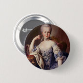 Marie Antoinette Ronde Button 5,7 Cm (Voorkant /achterkant)