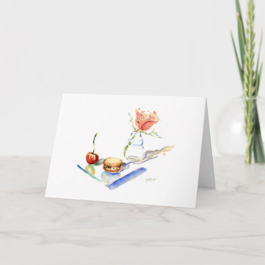 Marie- Antoinette Rose Kaart (Voorkant)