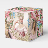 Marie Antoinette Rose of Versailles Favor Box sq Bedankdoosjes (Voorkant Zijde)