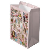 Marie Antoinette Rose of Versailles  Gift Bag Medium Cadeauzakje (Achterkant Gekanteld)