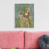 Marie Antoinette SIZE - Canvas Afdruk (Insitu (Woonkamer))