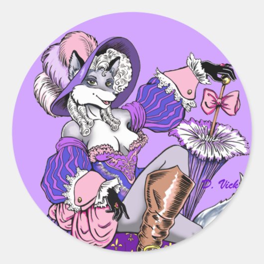Marie Antoinette Sticker (Voorkant)
