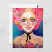 Marie Antoinette Sweetie Briefkaart (Voorkant / Achterkant)