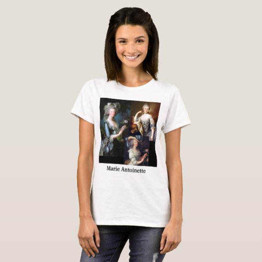 Marie Antoinette T-shirt (Voorkant volledig)