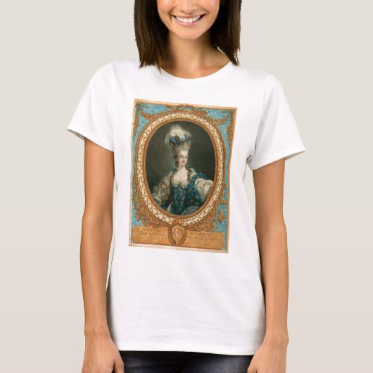 Marie Antoinette T Shirt (Voorkant)