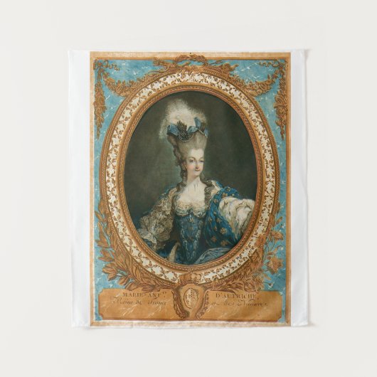 Marie Antoinette Tapestry Wandkleed (Voorkant)
