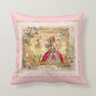 Marie Antoinette te Versailles in Pink Kussen