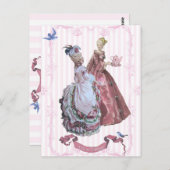 Marie Antoinette Tea bij Trianon Briefkaart (Voorkant / Achterkant)