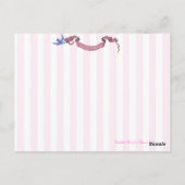 Marie Antoinette Tea bij Trianon Briefkaart (Achterkant)