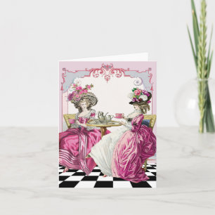 Marie Antoinette Tea Kaart