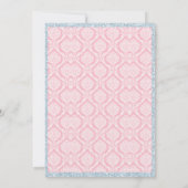 Marie Antoinette Tea Party Kaart (Achterkant)