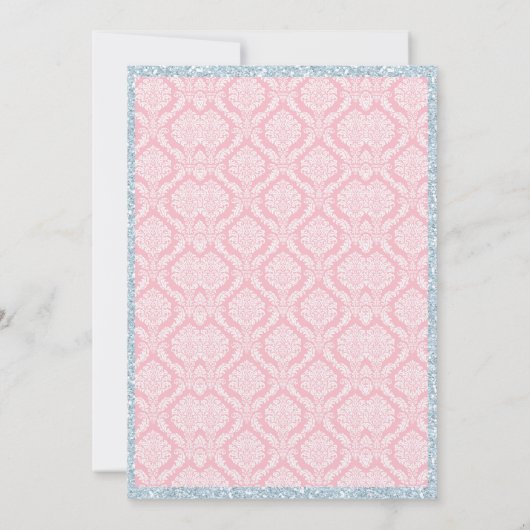 Marie Antoinette Tea Party Kaart (Achterkant)