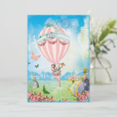 Marie Antoinette Tea van Versailles Lawn Party Kaart (Staand voorkant)