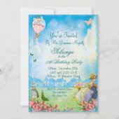 Marie Antoinette Tea van Versailles Lawn Party Kaart (Achterkant)